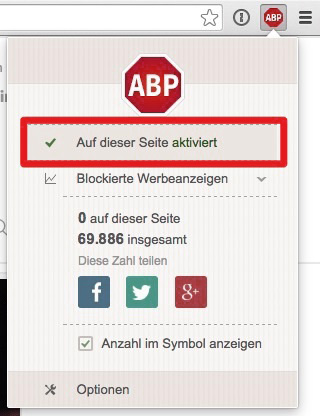 Adblocker deaktivieren - MyPolonia.de